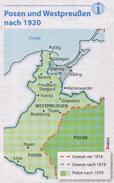 Posen und Westpreußen nach 1920