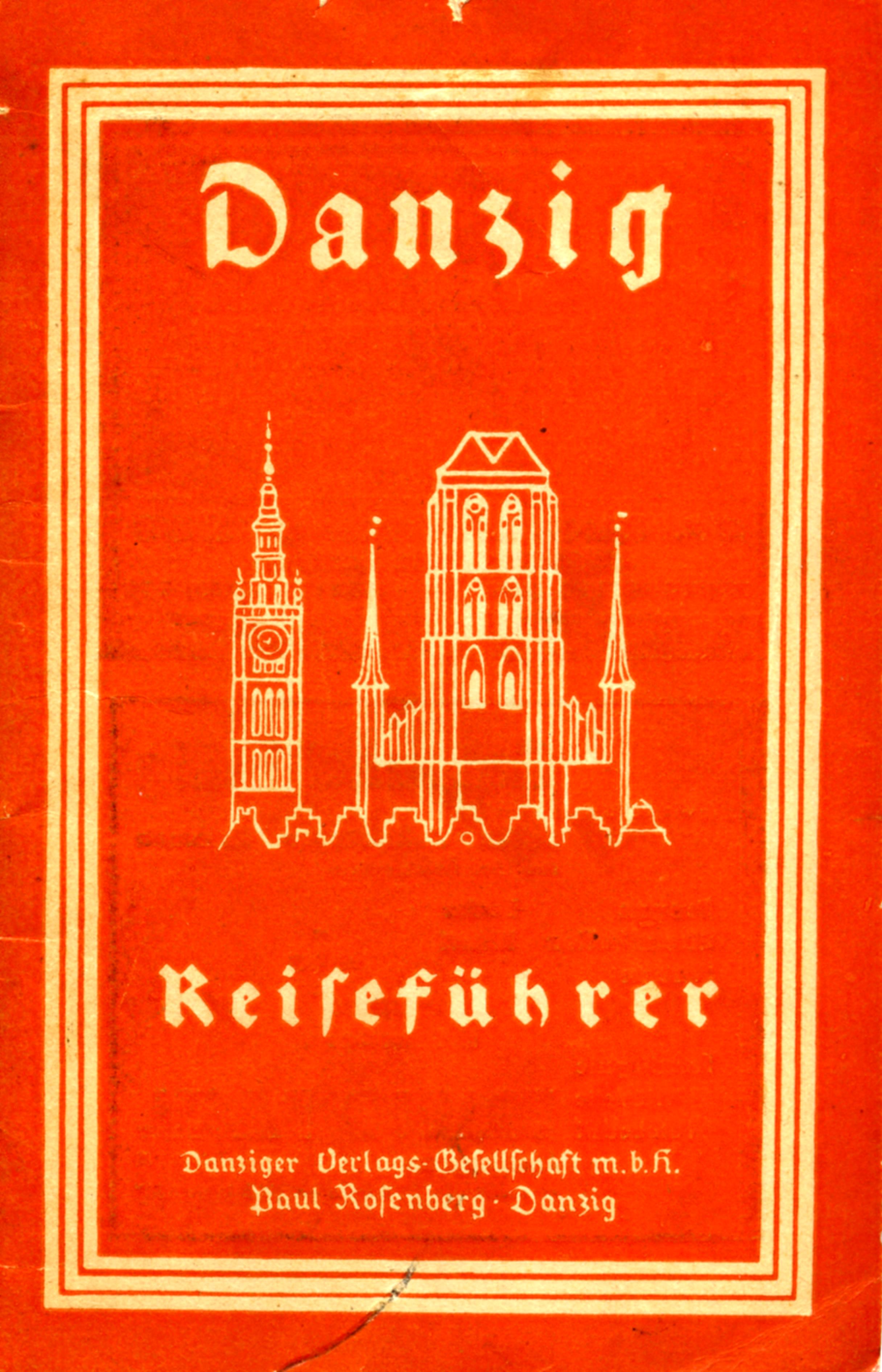 Danzig Reiseführer von 1934